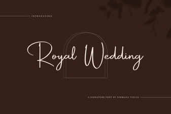 Choosing a Royal Wedding Font for Your Project