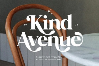 Unlock Creativity with the Kind Avenue Font
